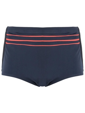 striped low-rise trunks