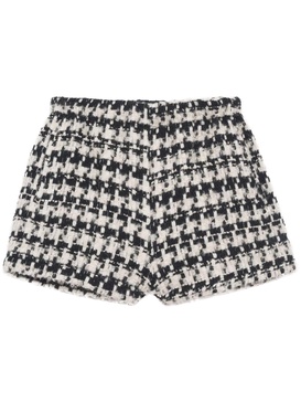 Lyle houndstooth shorts