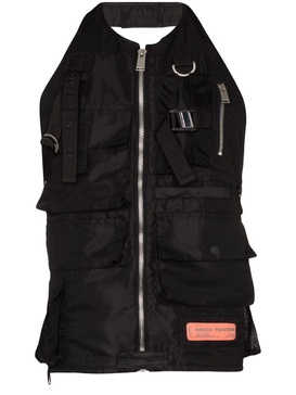 zipped vest