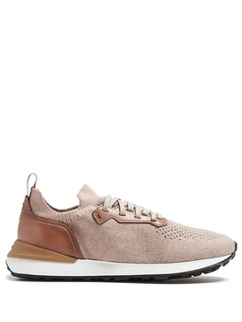 Grafton panelled sneakers