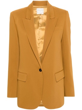 single-breasted notched-lapel blazer