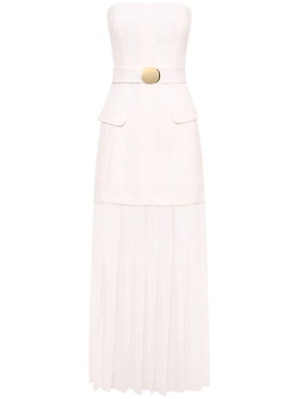 Reagan pleated maxi dress