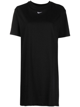 Swoosh logo-print T-shirt dress