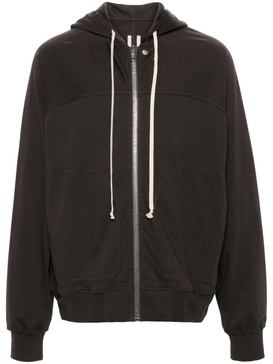 zip-up organic-cotton hoodie