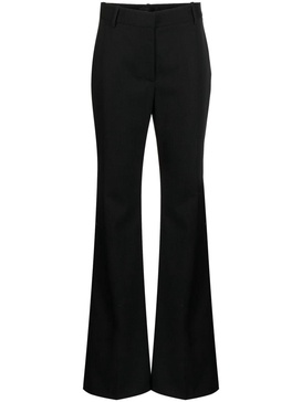 Corette virgin-wool flared trousers  