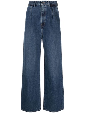 Attu high-rise wide-cut jeans