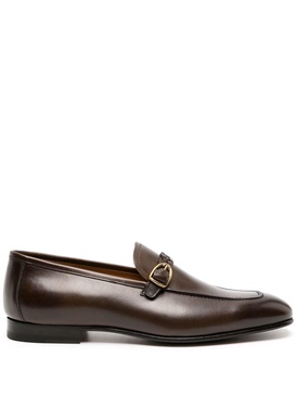 Brown Martin Leather Loafers