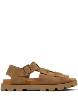 Brutus buckled suede sandals