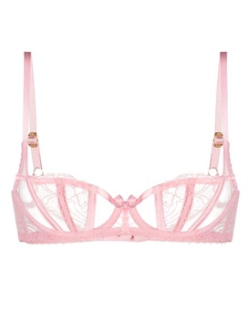 Pink Rozlyn Balconette Underwired Bra