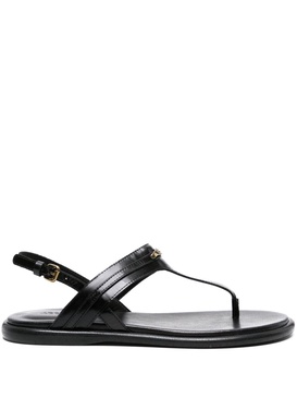 Nya leather slingback sandals