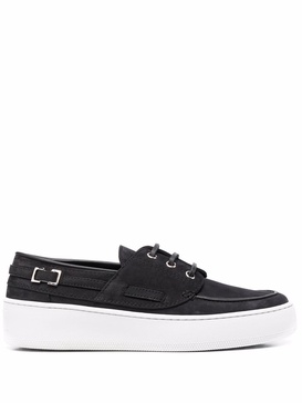 platform low-top sneakers