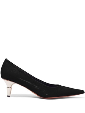 Spike leather 60mm pumps