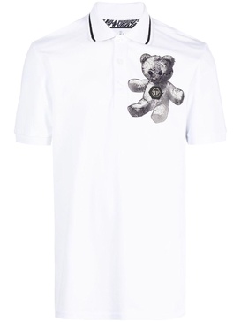 Paisley Teddy Bear polo shirt 