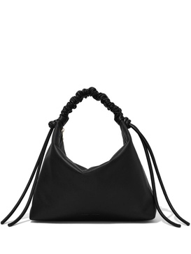 medium Drawstring leather shoulder bag