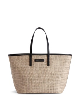 raffia tote bag