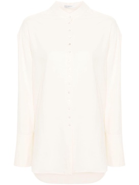 silk buttoned shirt