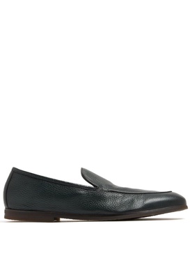 Dune leather loafers