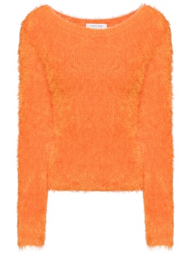 logo-intarsia jumper