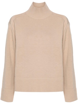 mock-neck jumper