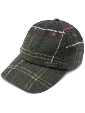 check-print cap