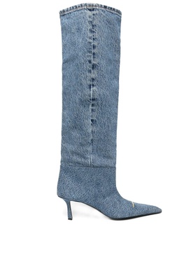 Viola 65mm denim boots