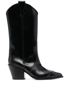 Ariel 65mm leather boots