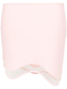 Heartbeat mini skirt