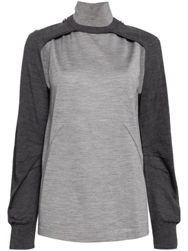 apex shrug turtleneck sweater