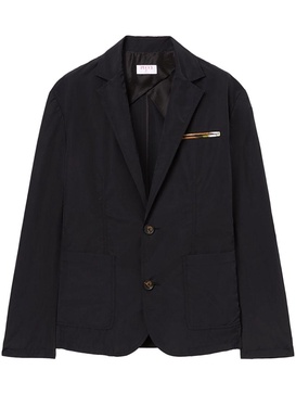 single-breasted tailored blazer