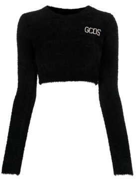 crystal-logo cropped jumper