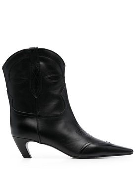 The Dallas 45mm leather ankle boots