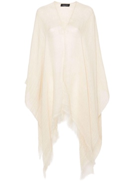 open-front fringed cape