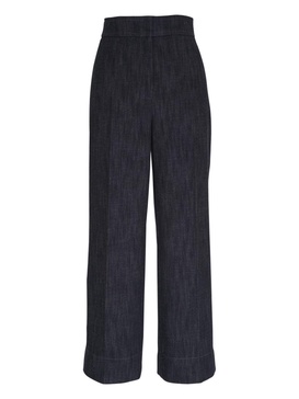 straight-leg trousers