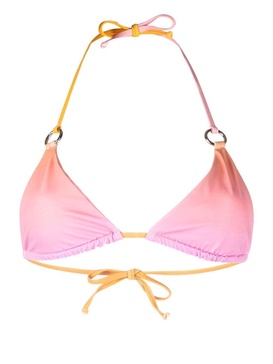 ombré triangle bikini top