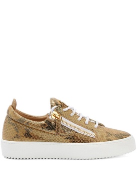 Gail snakeskin-effect sneakers