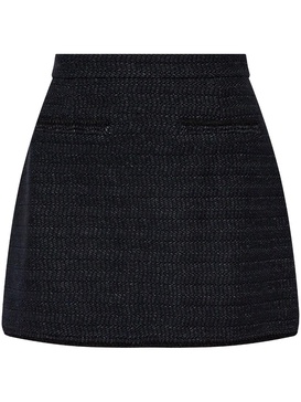 tweed mini skirt