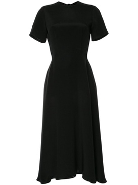 bow-fastened midi dress