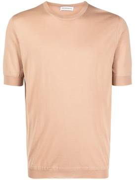 merino-wool crewn-neck T-shirt