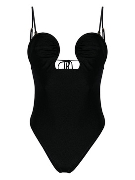 Celia wired-neckline swimsuit