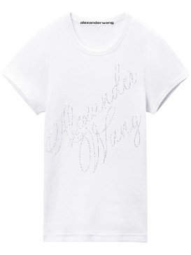 logo-print cotton T-shirt