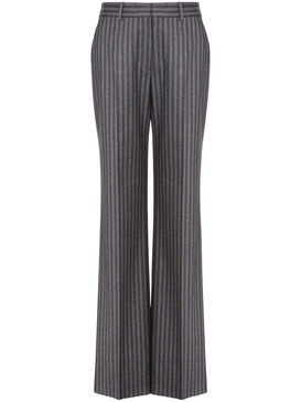 mid-rise tailored trousers