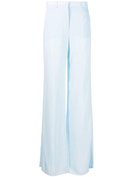 straight-leg cut trousers