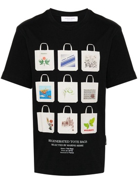 Tote Bags-print T-shirt