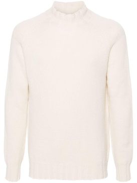 crew-neck cashmere jumper