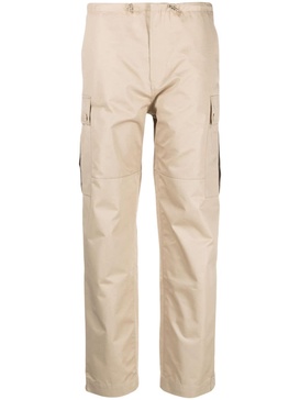 high-waist tapered trousers