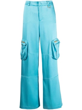 Butterfly wide-leg trousers