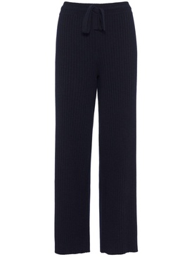 Rieur ribbed-knit trousers