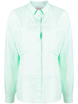 chest-pocket longsleeved shirt