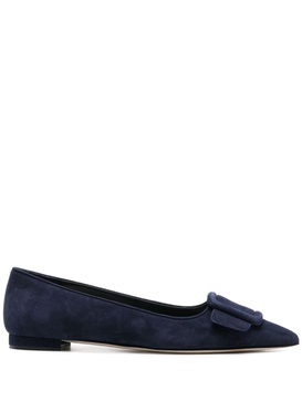 Maysale suede ballerina shoes