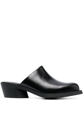 Bonnie 50mm leather mules